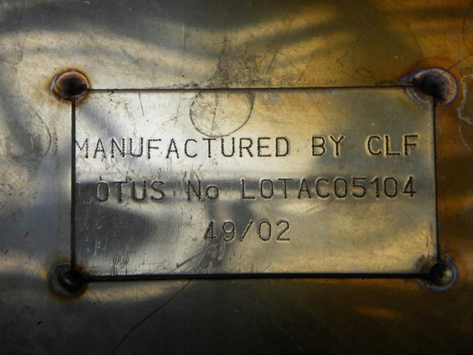 tłumik wydech lotaco5104 lotus elise exige tuning oryginał