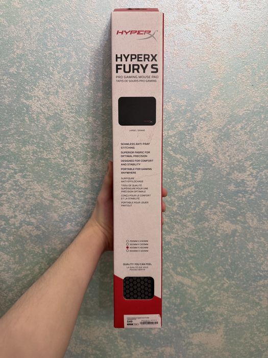 Ігрові килимки HyperX Fury S Large та Hator Ton XXL Speed Control