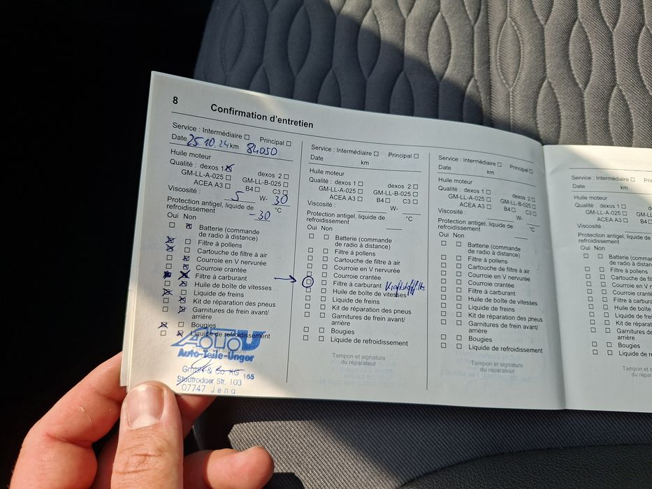 Opel Zafira C  Benzyna 1.4 Przebieg 98000 Km