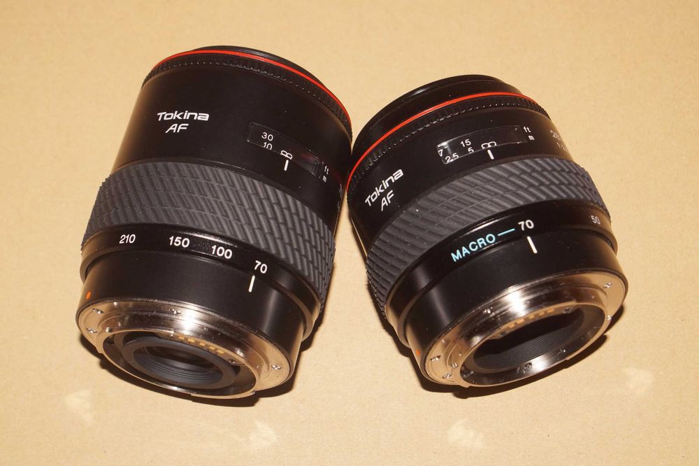 Tokina AF 28-70mm f/2.8-4.5 + 70-210mm f/4-5.6 = Sony