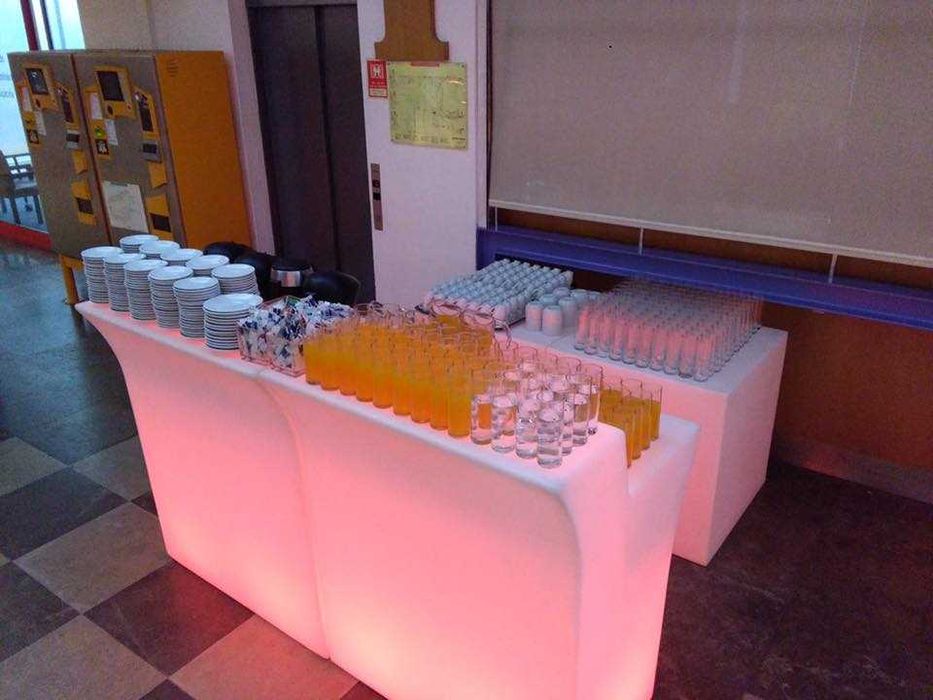 Bares led mesas led vasos led