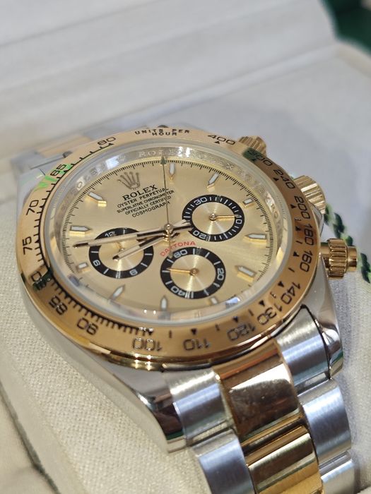 Rolex Daytona "Ranveer Singh" – Mostrador Champanhe, aço e ouro 18k