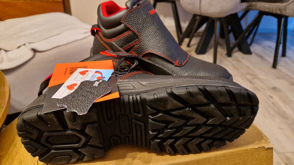 Buty robocze spawalnicze rozmiar 42 firmy Bennon