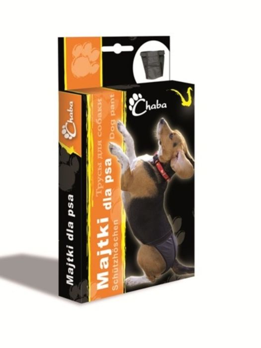 Majtki na cieczkę dla psa rozm 3 - Jamnik stand., Whippet