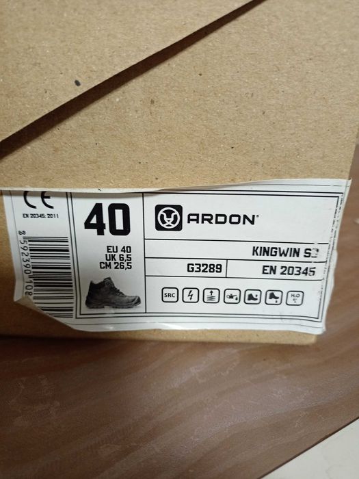 Ботинки утепленные ARDON Kingwin S3  (G3289) черные рабочие