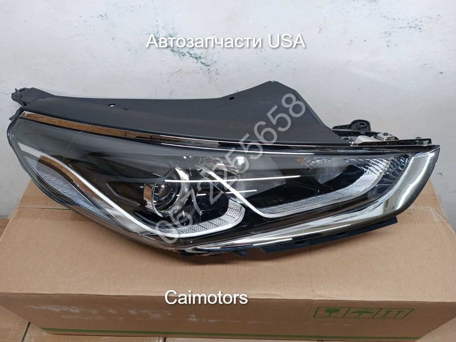 Фара лева правая передняя фонарь LED Sonata LF