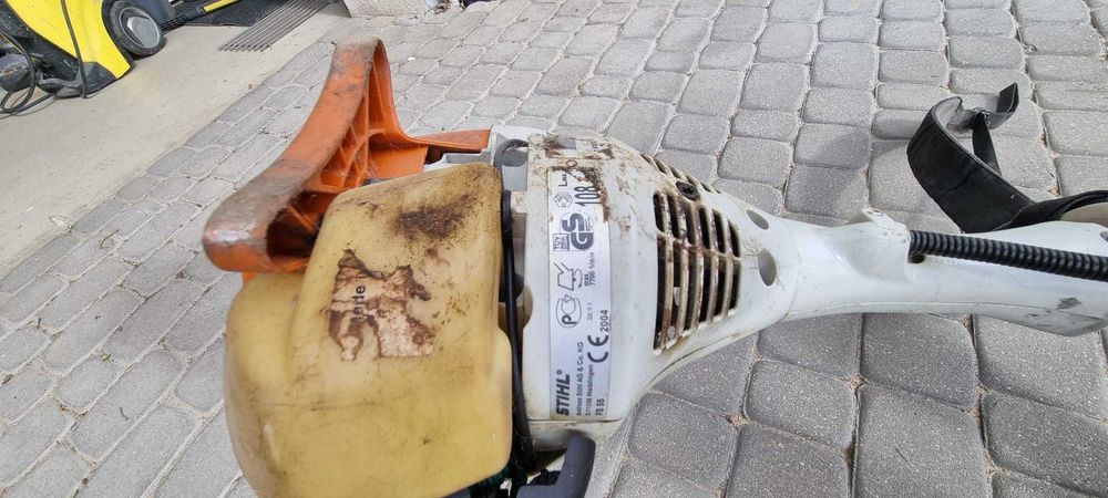 STIHL FS 55 + Tarcza tnąca + Głowica AutoCut C 25-2 + Szelki