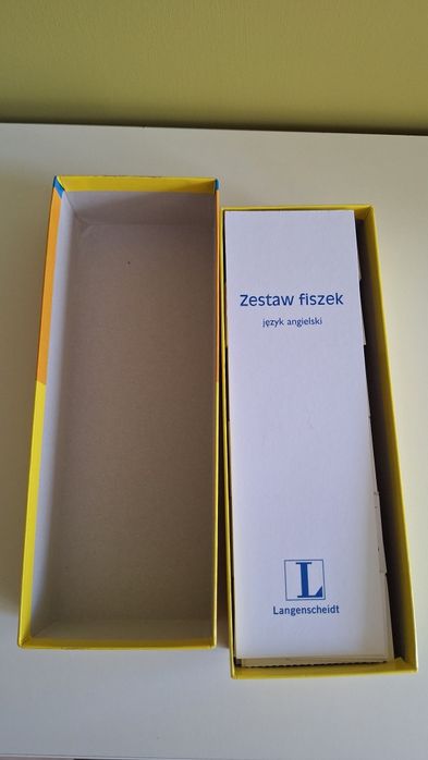 Zestaw fiszek z języka angielskiego