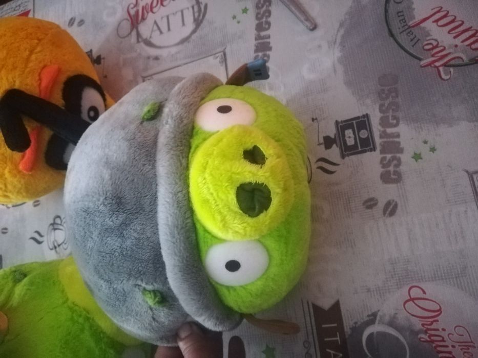 3 Peluches Angry Birds