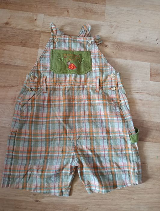 Nr316) spodnie ogrodniczki chłopięce 2 lata 92