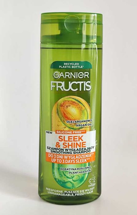Wygładzający Szampon do włosów Garnier Fructis Sleek & Shine