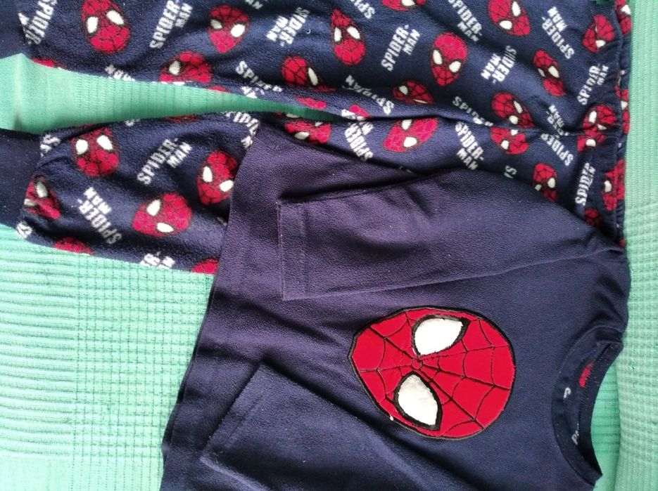 Piżama Spider-Man z polaru, chłopięca 104-110