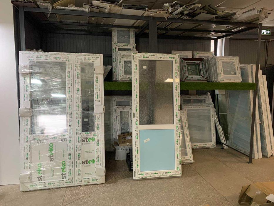 Пластикові вікна та двері, металопластикові окна, двери