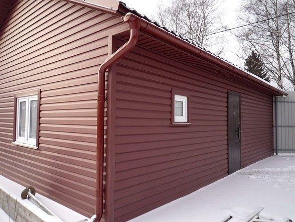 Монтаж утеплення фасаду блокхаус профнастил сайдинг