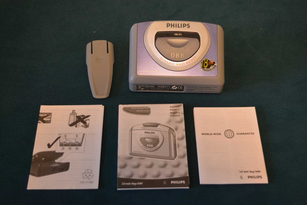 walkman philips aq 6411