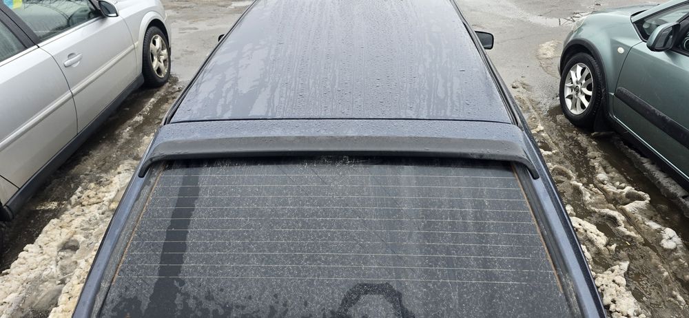 Спойлер  Volkswagen Golf 2. Козырёк на ляду Фольцваген Гольф 2