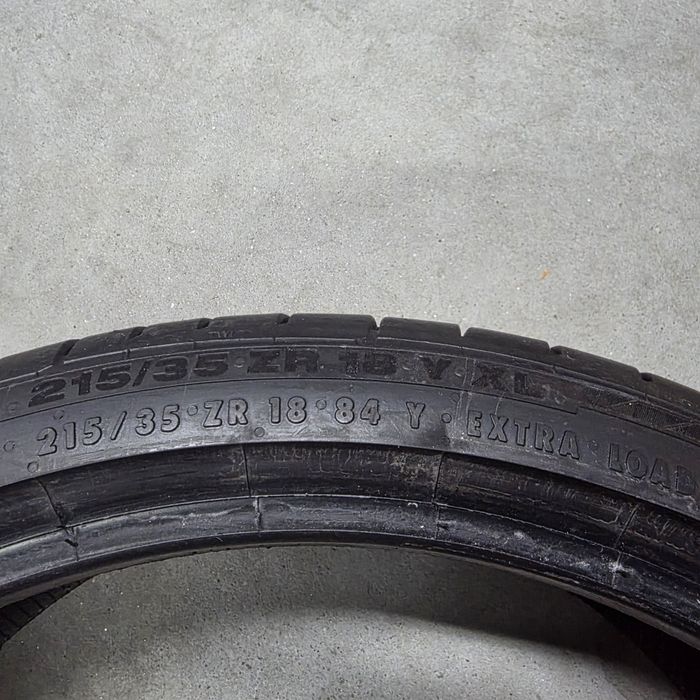 2 pneus 215 35 R18 Continental
