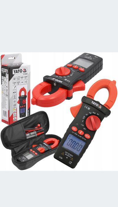 Мультиметр кліщі струмові амперметр кліщовий AC DC 600A