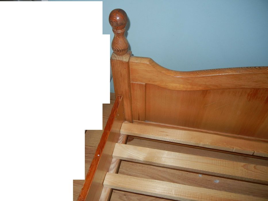 łoże łóżko małżeńskie 180x200 lite drewno dębowe?