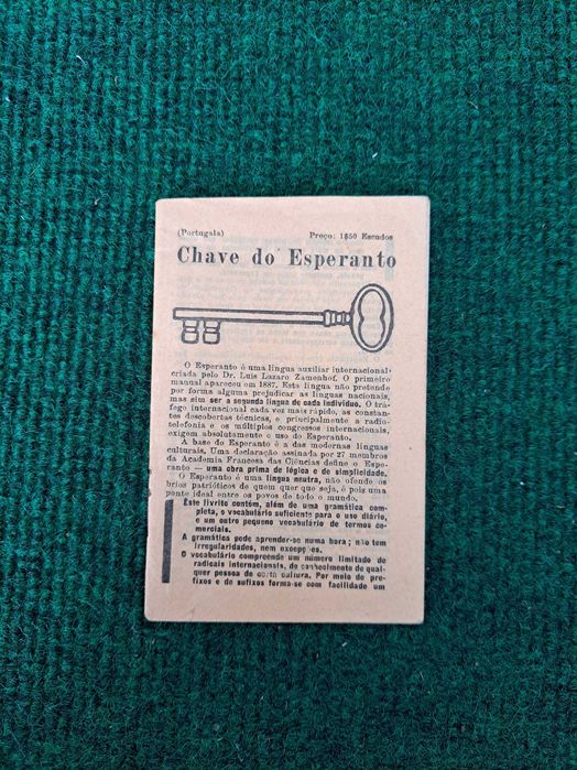 Chave do Esperanto