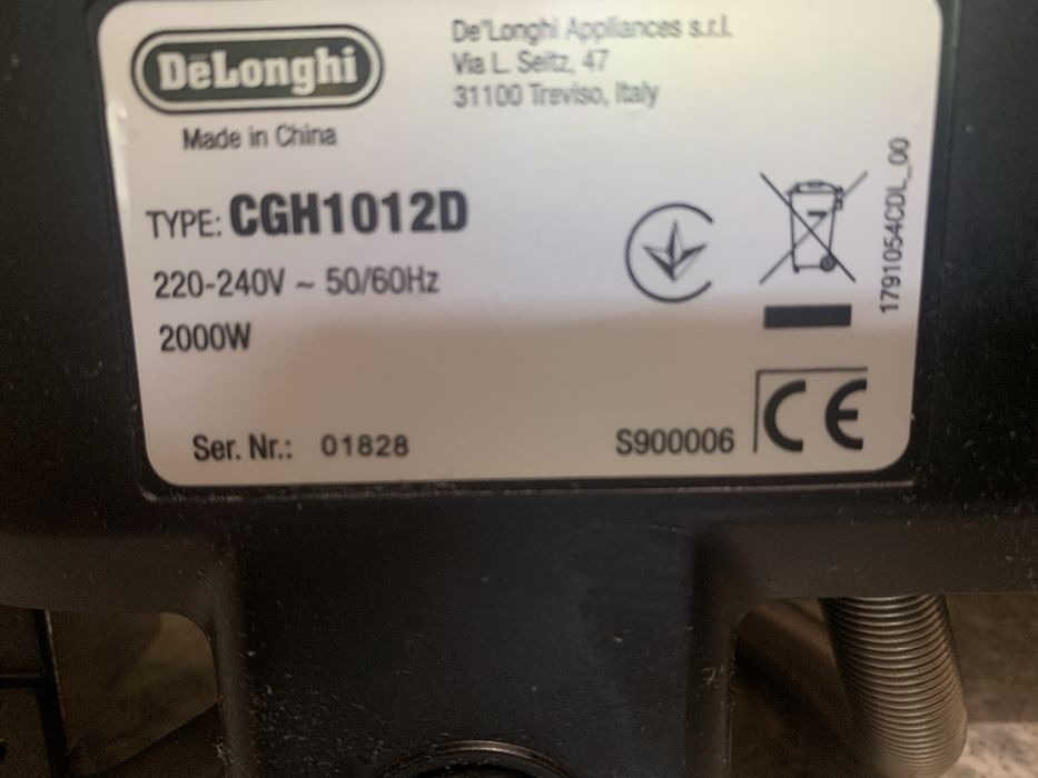 Гриль DeLonghi CGH 1012D
