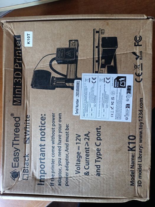 3Д принтер. Easy Threed Mini 3D printer K10