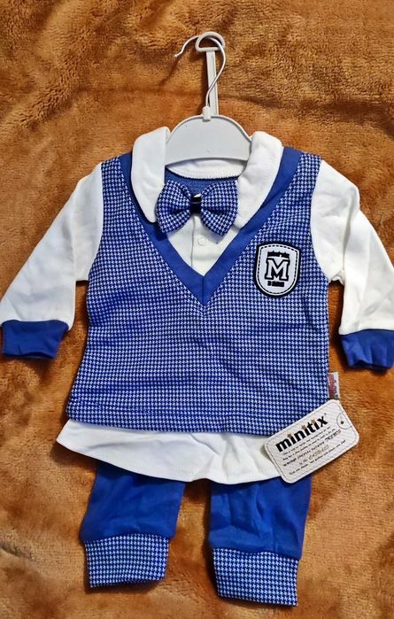 Wizytowy komplecik 56-62 cm