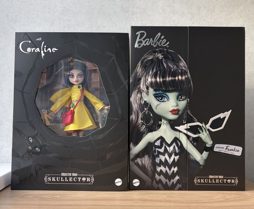 Колекційні Monster High Skullector Coraline Frankie Stein Кораліна Френкі Штейн Коралина Френки Монстер Хай