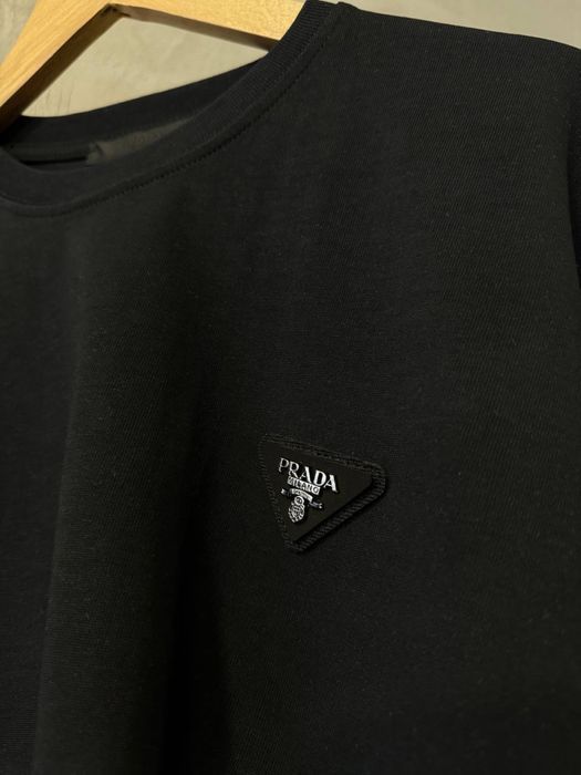 Футболка Prada оверсайз мужская оригинал унисекс