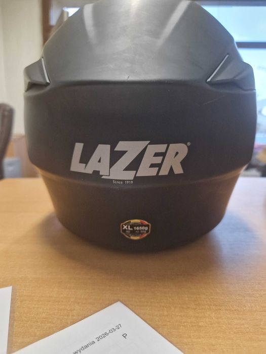 Kask motocyklowy Lazer Rafale Black Mat z blendą (Rozmiar XL)