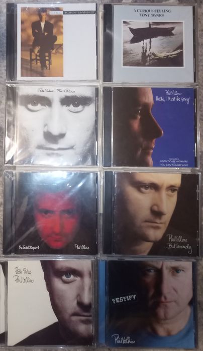 Kansas. Yes. GENESIS. Phil Collins.Tony Banks.Фірмові CD. Japan CD.
