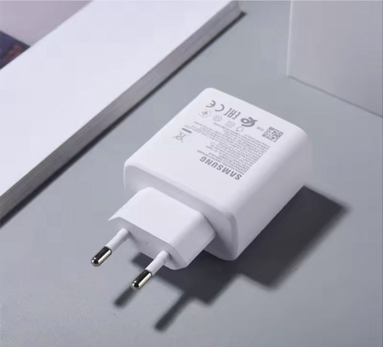 Ładowarka Samsung 45W Super Charge Super Szybkie Ładowanie Biała