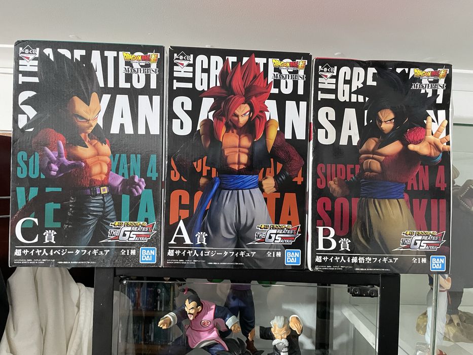 Pack 3 Figuras Dragon Ball GT Masterlise