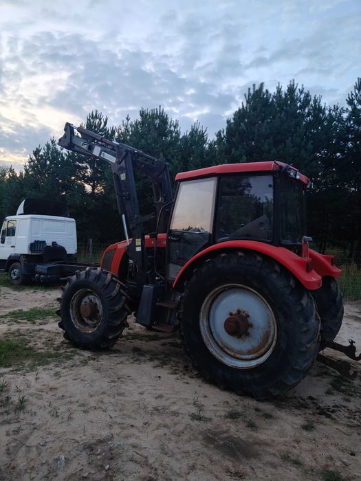 Tur Ładowacz Metal Fach Farmer Sokółka MTZ Belarus MF Ursus Zetor  Joystick Adaptacja