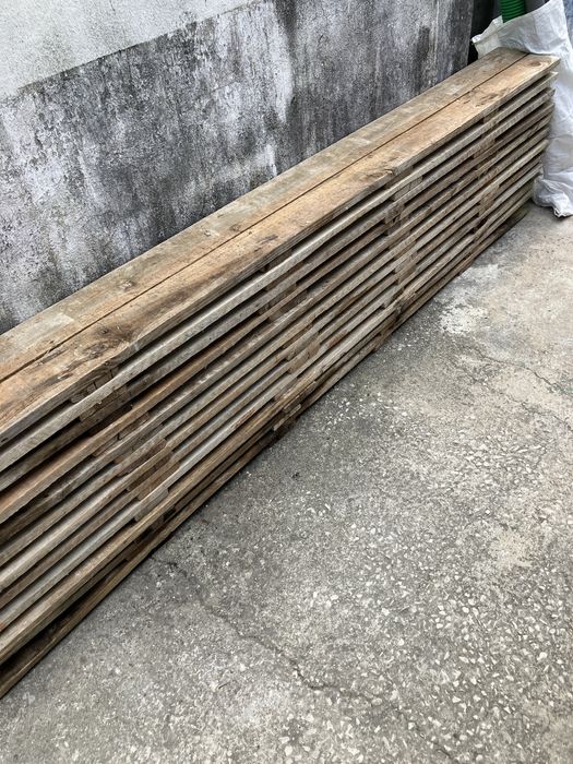 Taipais Solho Madeira 2,5cm (2,60m x 0,25)