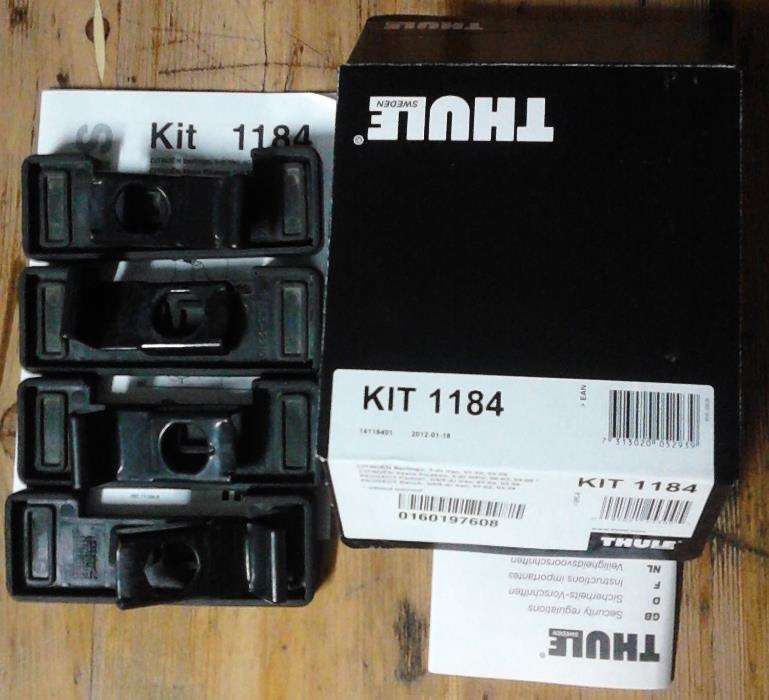 Thule 754 + barras tejadilho + Kit 1184