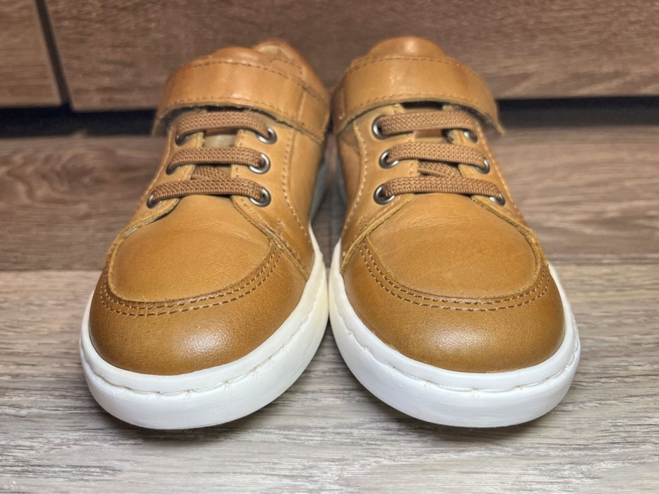 Шкіряні кросівки, низькі кеди, мокасини Jacadi, 27 розмір, 17 см