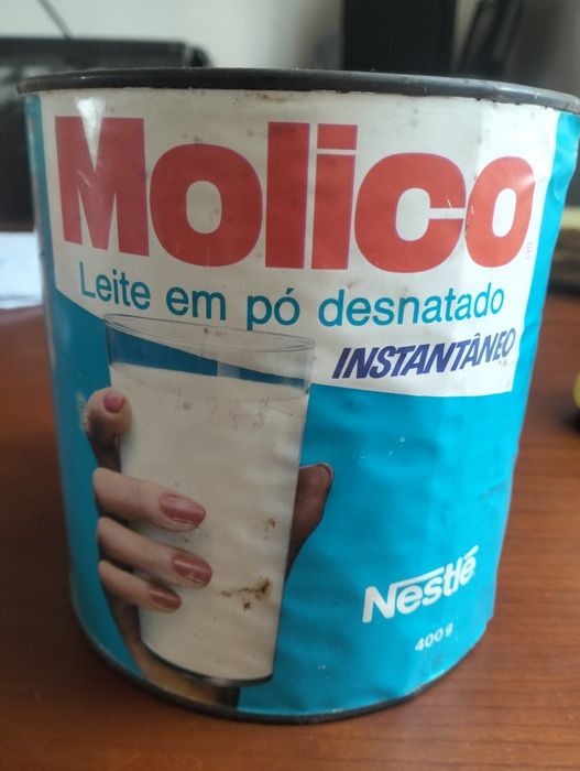 Antiga lata Nestlé Molico