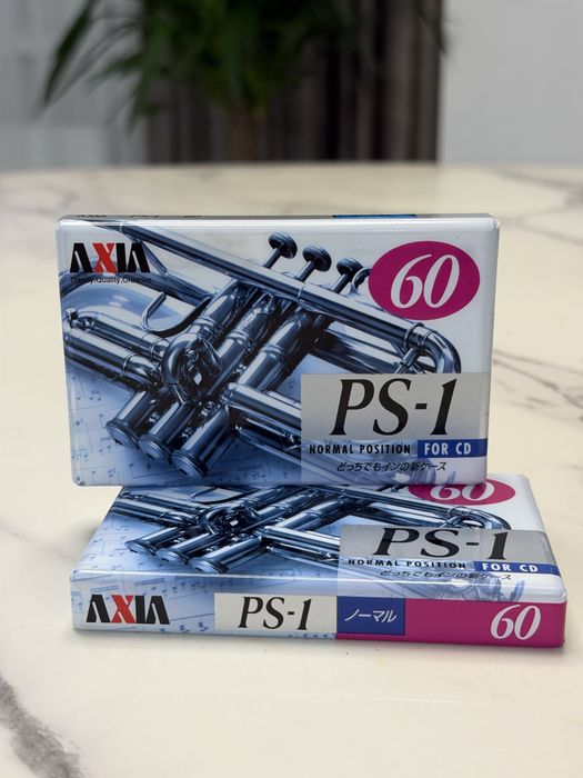 AXIA PS-1 60 — нова японська аудіокасета Type I