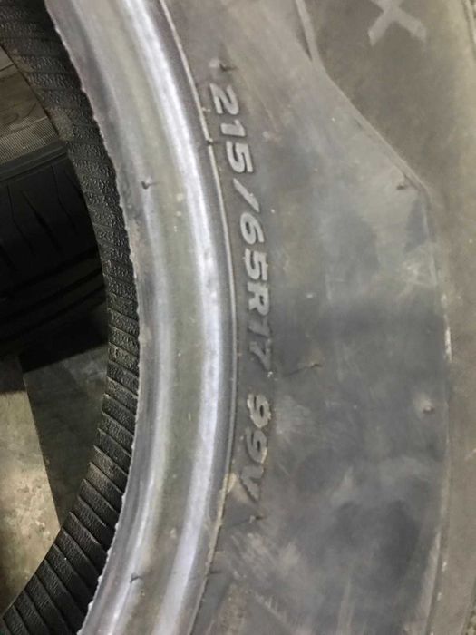 Шини Hankook 215/65r17 Пара літо б/у склад Оригінал