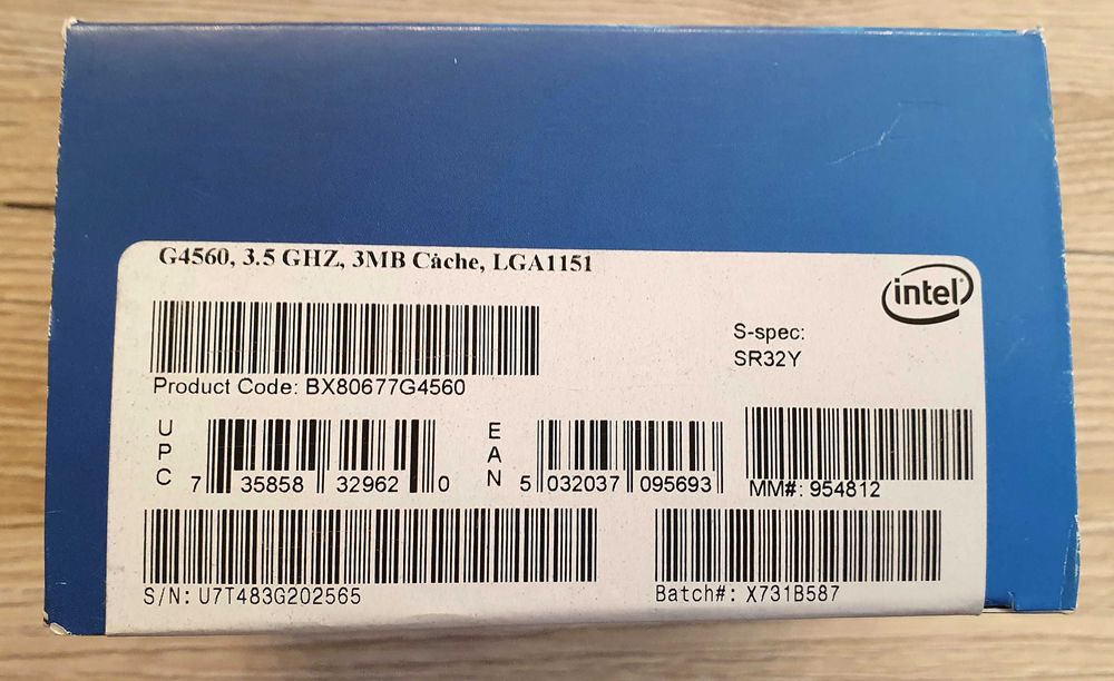 Procesor Intel Pentium G4560