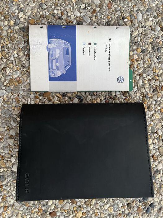 Manual do proprietário + Bolsa Volkswagen GOLF GTi - Original