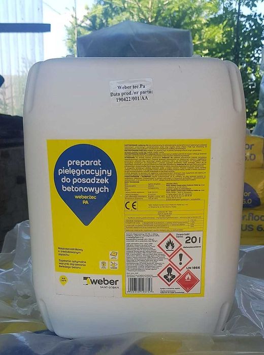 Impregnat zabezpieczenie do posadzek betonu wylewek folia w płynie