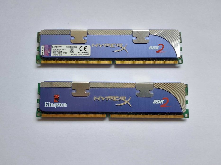 Оперативна пам'ять Kingston DDR2-1066 4096MB PC2-8500 (Kit of 2x2048)
