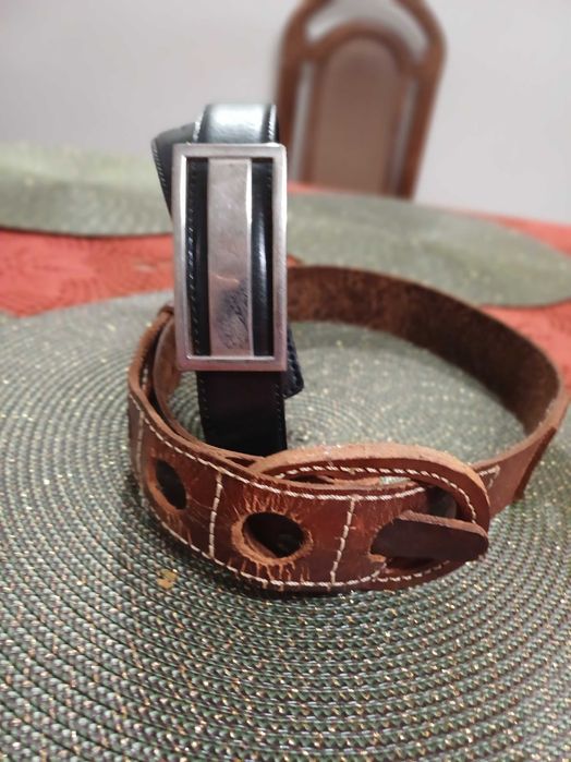 Paski skórzane damskie