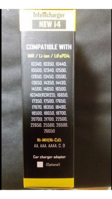 NITCORE NEW I4 intellicharger