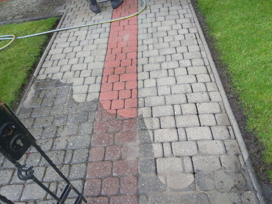 Mycie, czyszczenie, malowanie elewacji, kostki brukowej, dachu