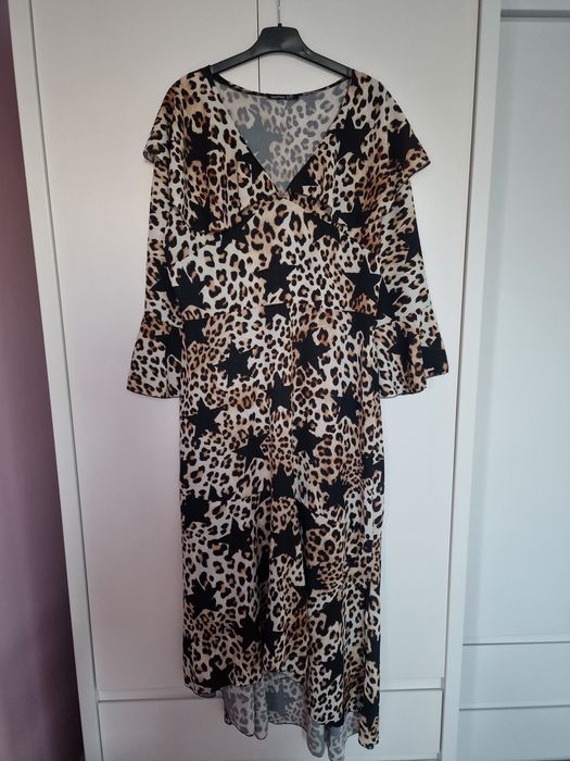 Elegancka sukienka boohoo sylwester 46 48