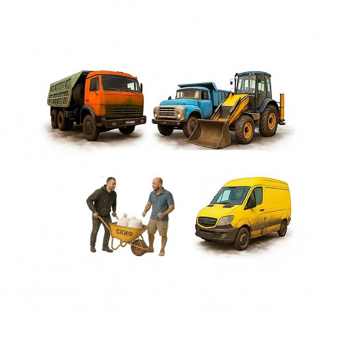 Вивіз сміття Бориспіль, Грузчики. Вывоз мусора Борисполь. Демонтаж