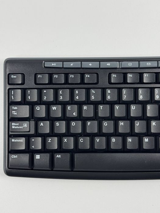Zestaw (klawiatura + mysz) Logitech MK270 Wireless Combo Black Italian